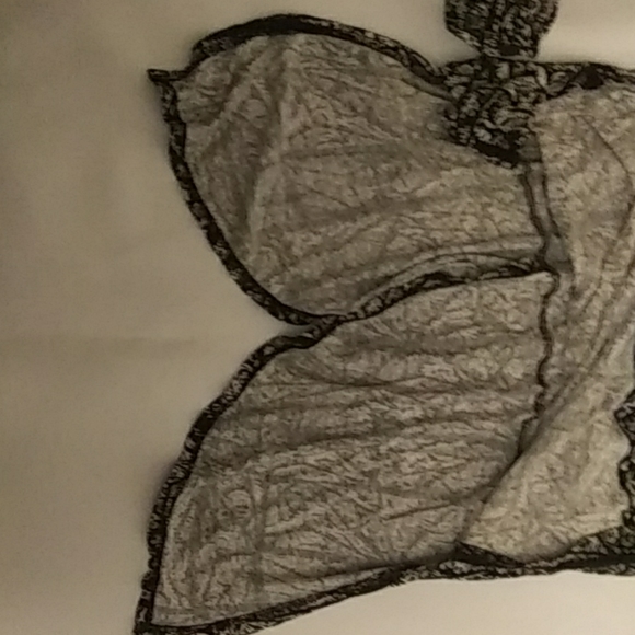 °•°>free people<°•°cold shoulder/Hi-Lo split/metal - Picture 6 of 7